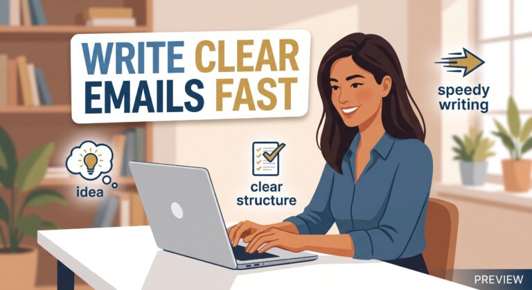 Professional Email Prompt: Write Clear Emails Fast