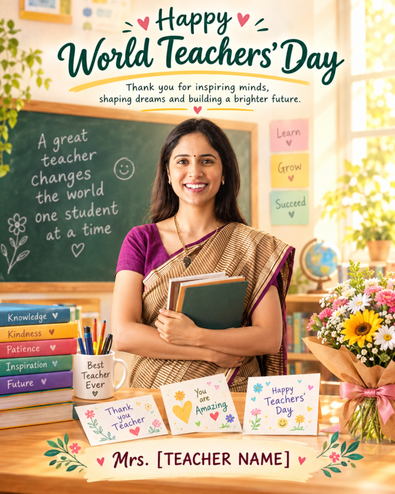 Teacher`s Day Poster